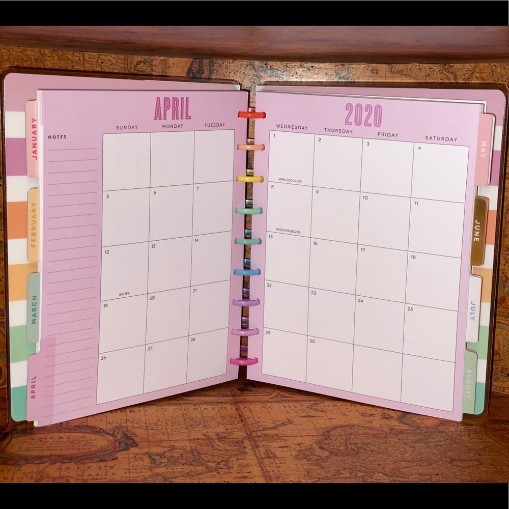 The Happy Planner "PASTEL DREAMS" Classic 12-Month - Picture 3 of 8
